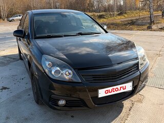 2008 Opel Vectra C Рестайлинг, чёрный, 430000 рублей, вид 2