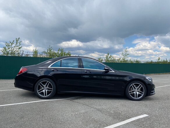 2017 Mercedes-Benz S-Класс 300 CDI BlueTEC VI (W222, C217), чёрный - вид 2
