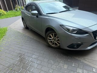 2014 Mazda 3 III (BM), серебристый, 900000 рублей, вид 4