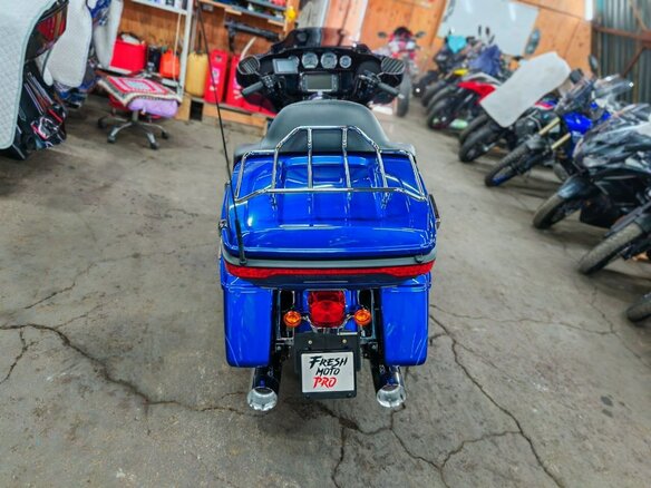 2015 Harley-Davidson Electra Glide, синий, 1480000 рублей - вид 6