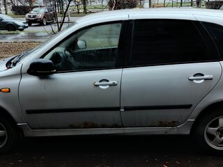 2008 Lada (ВАЗ) Kalina I, серебристый, 119000 рублей, вид 4