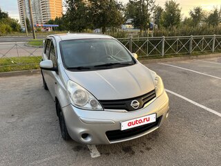 2013 Nissan Note I Рестайлинг, серебристый, 515000 рублей, вид 1