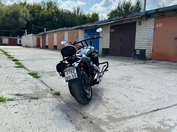 2008 Yamaha XV 1700 Warrior, чёрный, 750000 рублей - вид 6