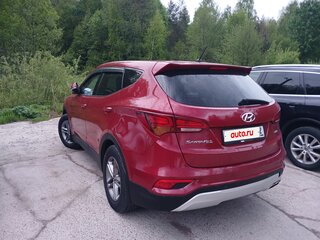 2016 Hyundai Santa Fe III Рестайлинг, красный, 1600000 рублей, вид 4