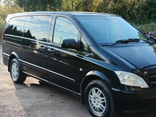 2011 Mercedes-Benz Vito 113 CDI L2 II (W639) Рестайлинг, чёрный, 1750000 рублей, вид 2
