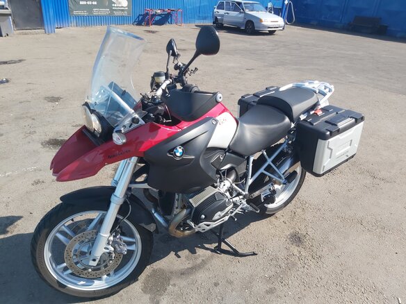 2006 BMW R 1200 GS, красный, 700000 рублей