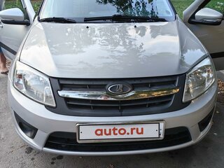 2016 Lada (ВАЗ) Granta I, серебристый, 606000 рублей, вид 1