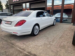 2014 Mercedes-Benz S-Класс 500 Long VI (W222, C217), белый, 4100000 рублей, вид 2