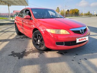2006 Mazda 6 I (GG) Рестайлинг, красный, 585000 рублей, вид 4
