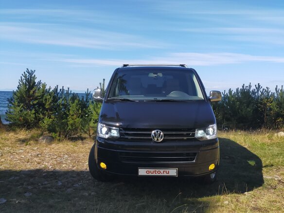 2008 Volkswagen Multivan T5, чёрный, 2300000 рублей