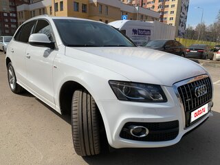 2009 Audi Q5 I (8R), белый, 1800000 рублей, вид 3