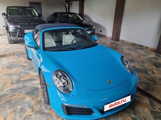 2016 Porsche 911 Carrera VII (991) Рестайлинг, голубой, 12250000 рублей, вид 3