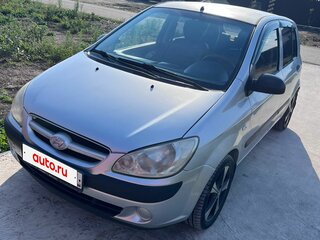 2007 Hyundai Getz I Рестайлинг, серебристый, 520000 рублей, вид 1