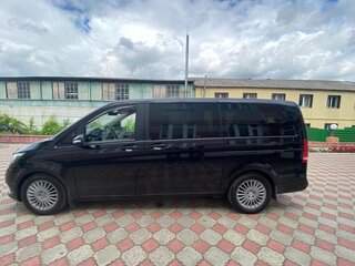 2014 Mercedes-Benz V-Класс Long 220 d длинный III (W447), чёрный, 2900000 рублей, вид 2