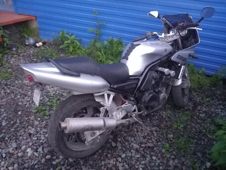 1998 Yamaha FZS600 Fazer, серебристый, 260000 рублей, вид 1