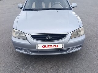 2008 Hyundai Accent ТагАЗ II, серебристый, 350000 рублей, вид 1