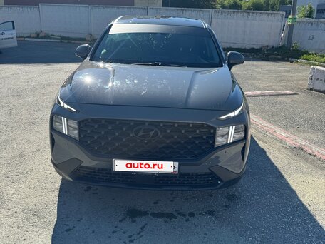 2021 Hyundai Santa Fe IV Рестайлинг, серый, 3249000 рублей, вид 3