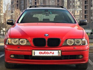 2003 BMW 5 серии 540i IV (E39) Рестайлинг, красный, 1100000 рублей, вид 4