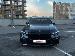 2019 BMW 7 серии 750d xDrive VI (G11/G12) Рестайлинг, синий, 7350000 рублей, вид 1
