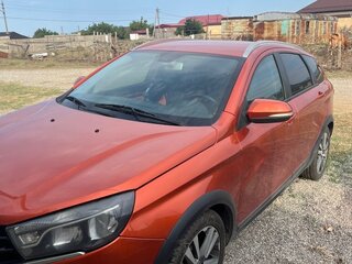 2018 Lada (ВАЗ) Vesta SW Cross I, оранжевый, 800000 рублей, вид 1