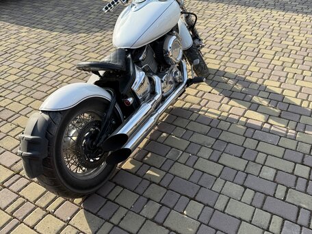 2007 Yamaha XVS1100, белый, 580000 рублей, вид 5