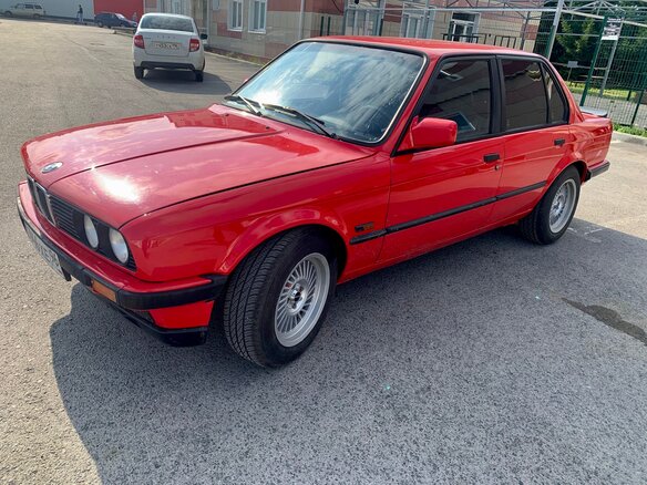 1984 BMW 3 серии 316 II (E30), красный, 500000 рублей - вид 34
