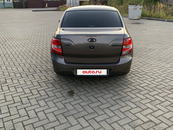 2016 Lada (ВАЗ) Granta I, коричневый, 650000 рублей - вид 5