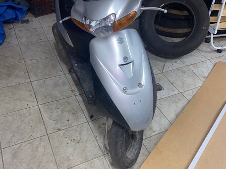 2005 Suzuki Lets 2, серебристый, 50000 рублей, вид 1