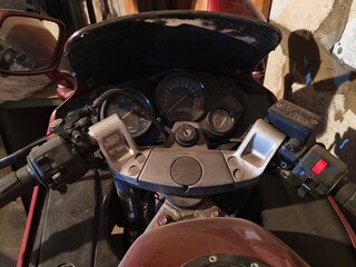 1993 Kawasaki ZZR 400, пурпурный, 220000 рублей, вид 3