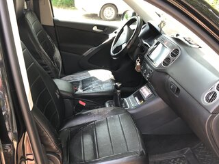 2008 Volkswagen Tiguan I, чёрный, 870000 рублей, вид 5