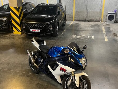 2011 Suzuki GSX-R 750, синий, 750000 рублей, вид 4