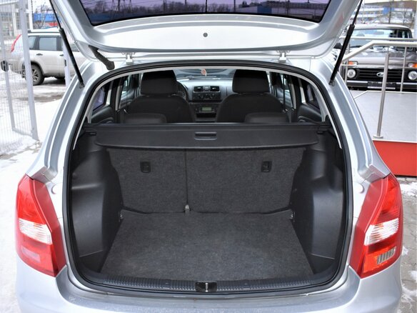 2011 Skoda Fabia II Рестайлинг, серебристый - вид 7