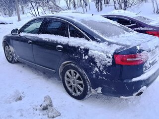 2009 Audi A6 III (C6) Рестайлинг, синий, 850000 рублей, вид 2
