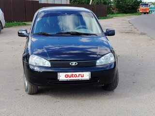 2010 Lada (ВАЗ) Kalina I, чёрный, 345000 рублей, вид 1