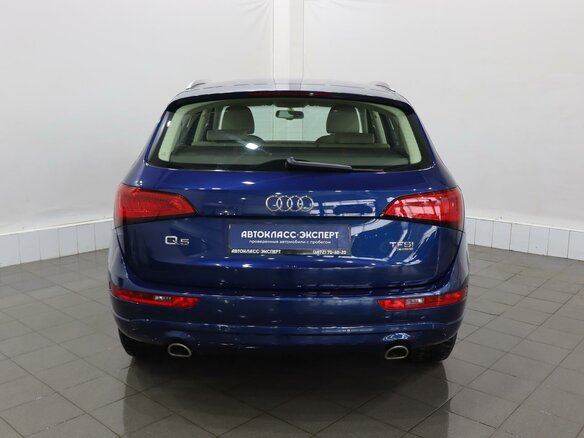 2013 Audi Q5 I (8R) Рестайлинг, синий - вид 4