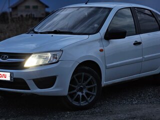 2014 Lada (ВАЗ) Granta I, белый, 395000 рублей, вид 2