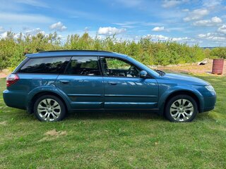 2006 Subaru Outback III Рестайлинг, синий, 875000 рублей, вид 3