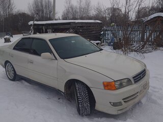 1999 Toyota Chaser VI (X100) Рестайлинг, белый, 755555 рублей, вид 4
