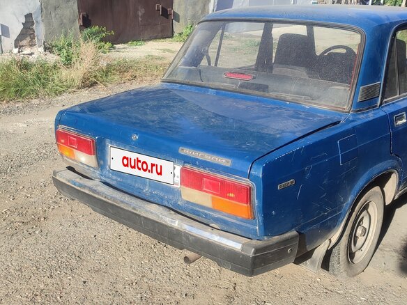 2004 Lada (ВАЗ) 2107, синий - вид 3