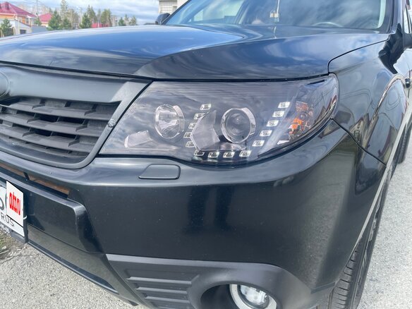 2008 Subaru Forester III, чёрный, 1100000 рублей - вид 12