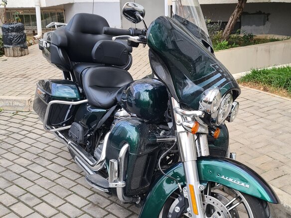 2024 Harley-Davidson Ultra Limited, зелёный, 2900000 рублей - вид 9