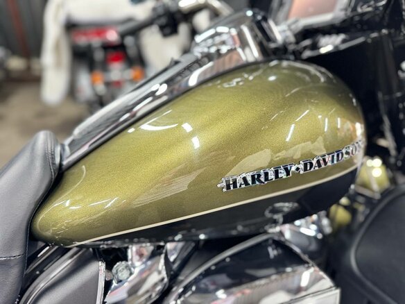 2018 Harley-Davidson Electra Glide, зелёный, 1690000 рублей - вид 8