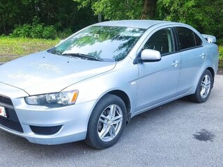 2008 Mitsubishi Lancer X, серебристый, 850000 рублей, вид 1
