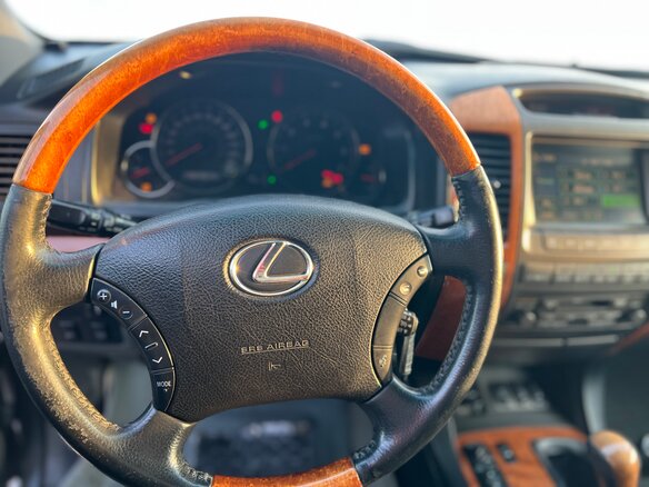 2005 Lexus GX 470 I, серый, 2600000 рублей - вид 17