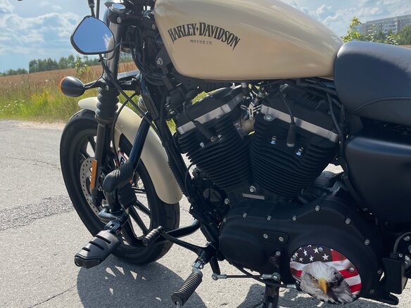 2014 Harley-Davidson Sportster 883, бежевый, 750000 рублей - вид 10