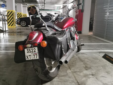 2004 Honda VTX 1300, красный, 660000 рублей, вид 4