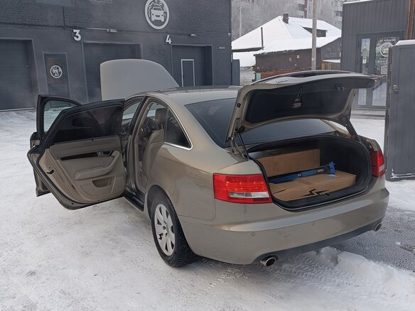 2008 Audi A6 III (C6), бежевый, 859000 рублей - вид 2
