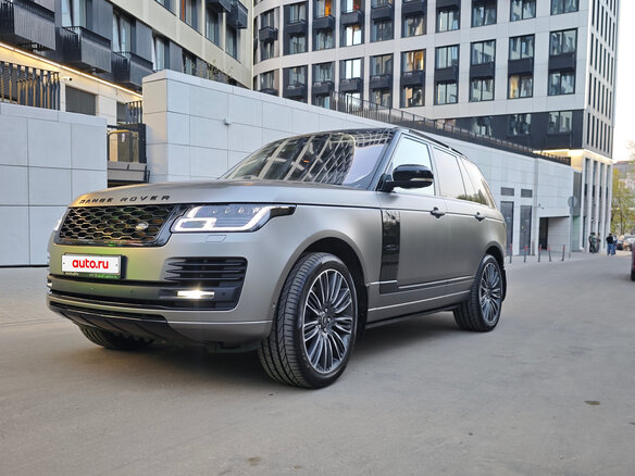 2018 Land Rover Range Rover IV Рестайлинг, бежевый, 7999908 рублей - вид 9