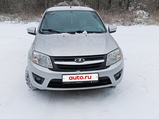 2015 Lada (ВАЗ) Granta I, серебристый, 475000 рублей, вид 2