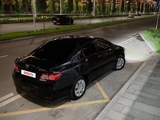 2013 Toyota Corolla X (E140, E150) Рестайлинг, чёрный, 990000 рублей, вид 3